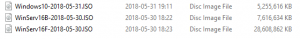 ISO File Sizes
